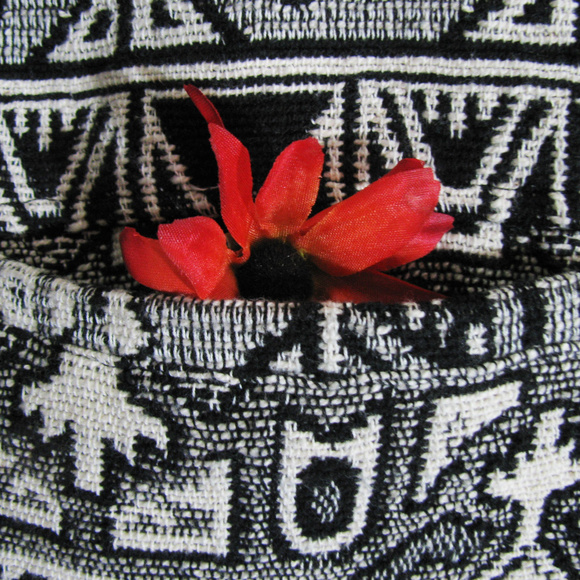 CHICO's DESIGN AZTEC Tapestry Jacket Sz 0 - Picture 3 of 8